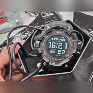 Casio Gshock Black Solar Powered Smartwatch - GBDH1000